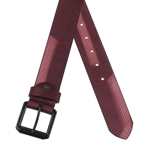 Buy Mochi Men Maroon Belts Pin Buckle Online | SKU: 195-7548-44-36 ...