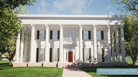 Southern Greek Revival Home Plans