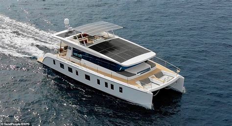 £1.2m eco-yacht is powered by 30 solar panels on the roof