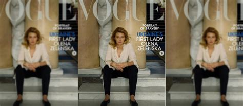 Iconic or Mistimed?: Vogue Cover of Ukraine’s First Lady Sparks a ...