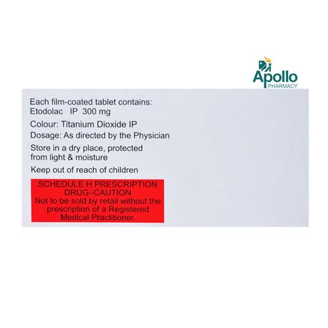 Etova-300 Tablet 10's Price, Uses, Side Effects, Composition - Apollo ...