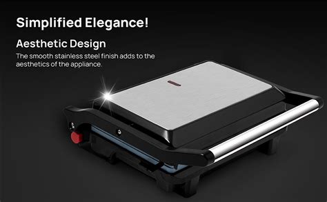 Grill Sandwich Maker with Ceramic Plates | Wipro Appliances