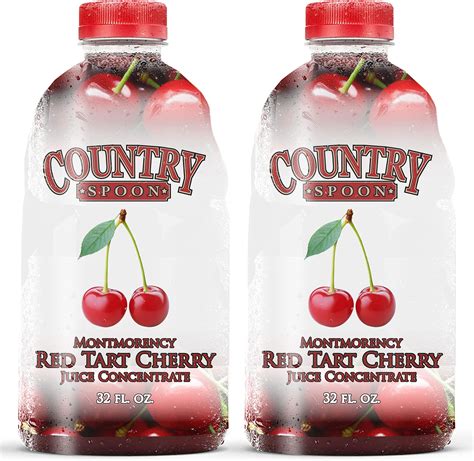 Amazon.com : Red Tart Cherry Juice Concentrate by FruitFast - (32 FL OZ ...