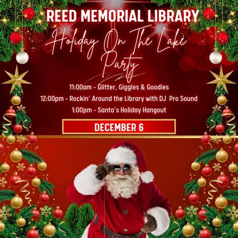 12/06/2025 | Library Break | Reed Memorial Library