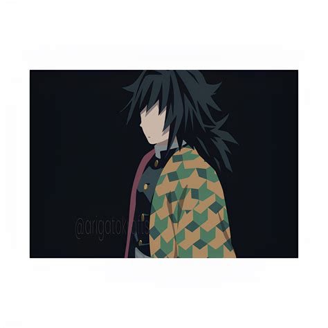 Giyu Tomioka Animated Poster – Inkyprinty.in