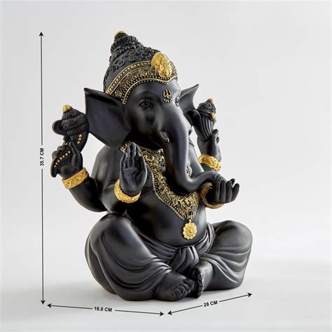 Buy Dhayana Polyresin Ganesha Figurine from Home Centre at just INR 4999.0