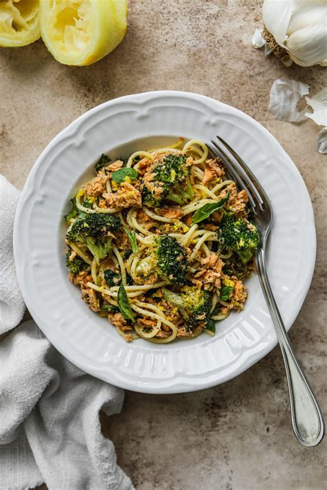 Healthy Canned Salmon Pasta | Walder Wellness, RD