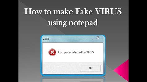 Image result for Fake Notepad Virus Script