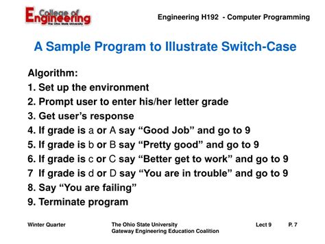 Switch Case Processing 的图像结果
