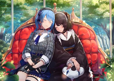 Anime virtual youtuber hd hololive hoshimachi suisei Gaming Mat Desk | eBay