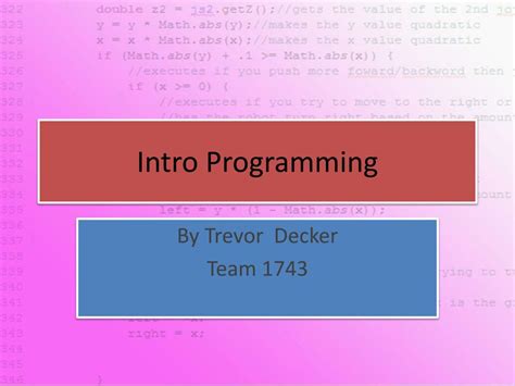 Image result for Intro Programming Tutorial