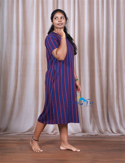 Blue Stripe Lounge – Cloudy Fit by Asmitha