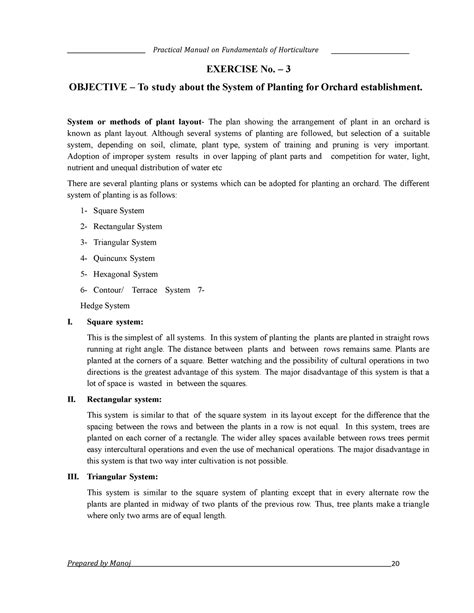 Fundamental horticulture practical manual-22-25 - Practical Manual on ...