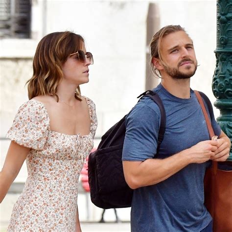 Emma Watson and Rumored BF Brandon Green Continue Italian Vacation