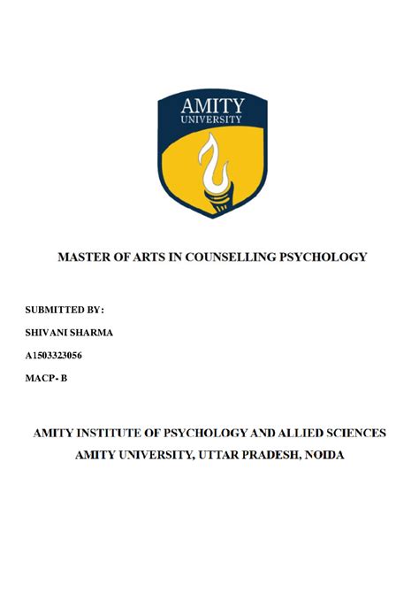 Shivani Sharma (A1503323056) Physio Assignment - SUBMITTED BY: SHIVANI ...