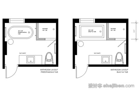 常用32种卫生间平面优化套路-设计头条