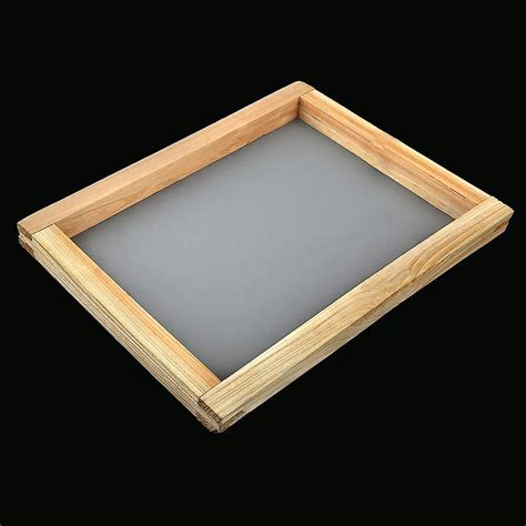 CMR Screen Printing Frame with Mesh Wooden A4 Size (10x12 Inch ...