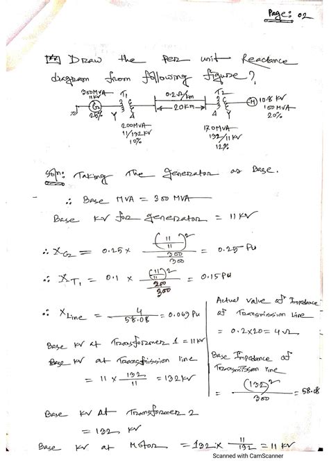 Image result for Per Unit System Examples