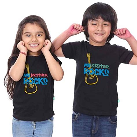 Buy BonOrganik Brother Sister Rocking Best Matching Siblings Brother ...
