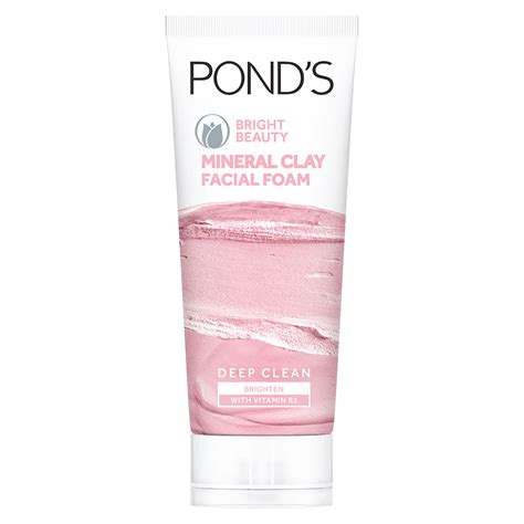 Buy Pond's Bright Beauty Mineral Clay Facial Foam Online in India ...
