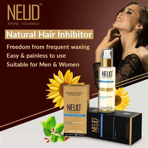 Neud Natural Hair Inhibitor Lotion Supplier from Delhi