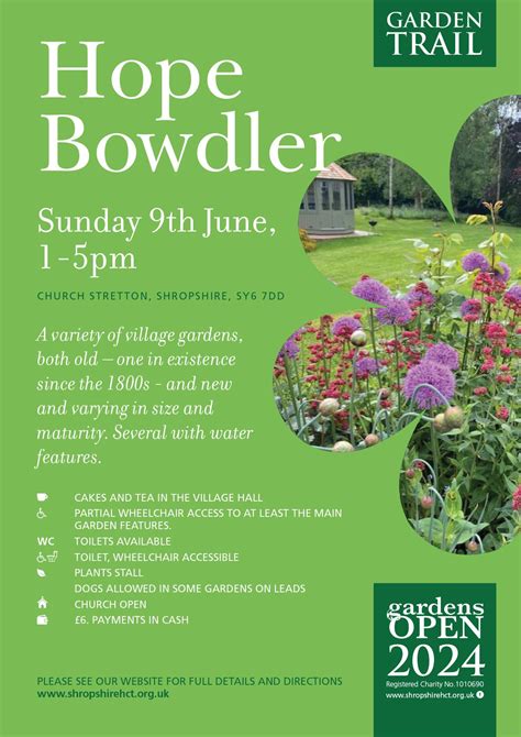 Hope Bowdler Garden Trail, Hope Bowdler, Church Stretton, 9 June 2024 ...
