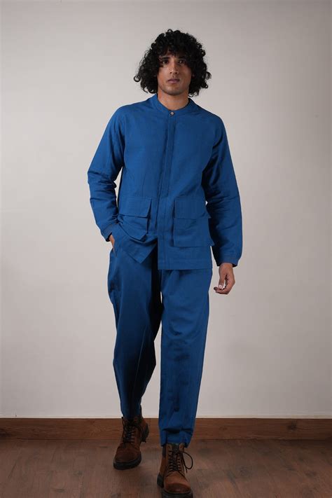 Buy Handwoven Pure Cotton Co-Ord Set by MATI-Sustainable & Ethical ...