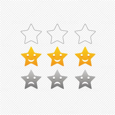 评价星星符号制作，五星评价回复模板参考-17素材网