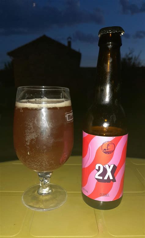 2X. Sesma Brewing. Belgian Dubbel. 6% alc. 20 IBU. : r/In_the_name_of_Beers