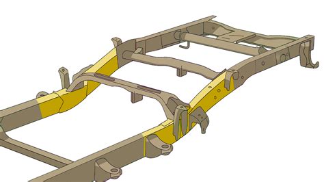 Rust Buster Rear Mid Frame Section For 07-13 Chevy/GMC Silverado/Sierra