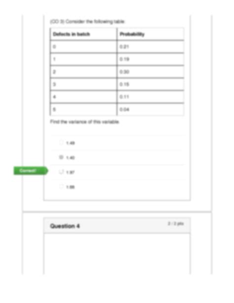 SOLUTION: Math 221 week 3 quiz - Studypool