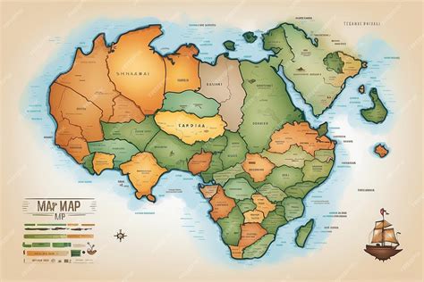 Detailed World Map with Countries 的图像结果