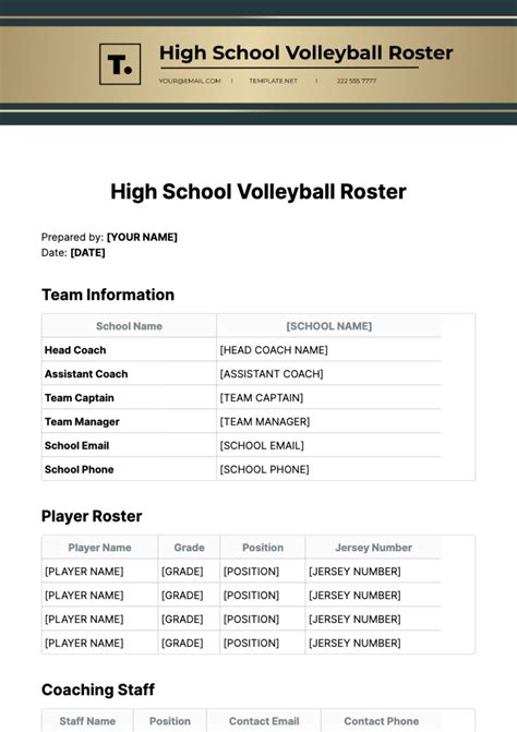 Free Volleyball Templates to Edit Online