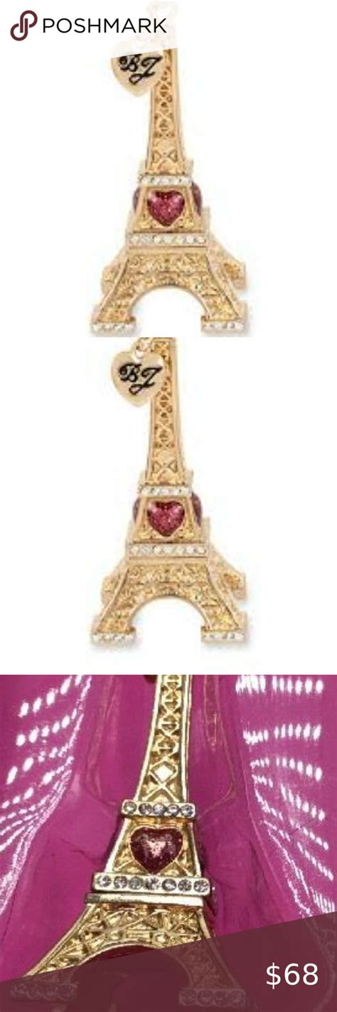 Betsey Johnson Gold-Tone Eiffel Tower Keepsake in 2024 | Betsey johnson ...
