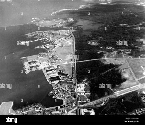 A photograph of NAS Coco Solo, a U.S. Navy air station in Panama ...