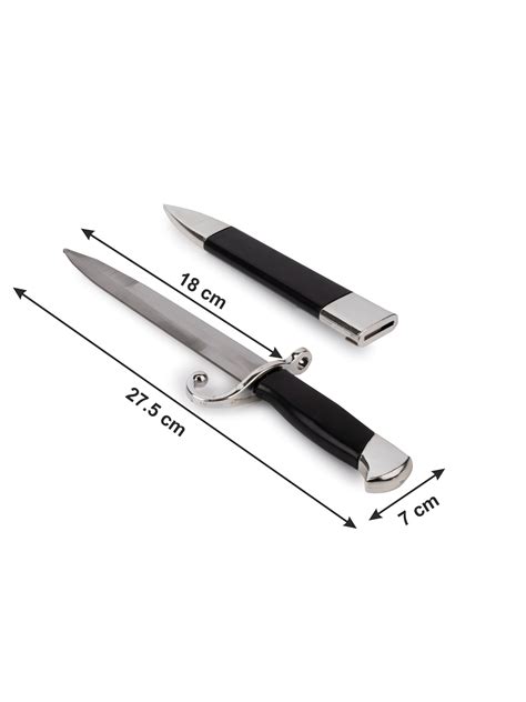 Lightweight Steel Dagger in Black Case | Shop Now