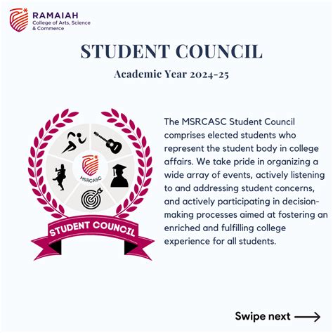 student-council - Ramaiah College of Arts, Science and Commerce