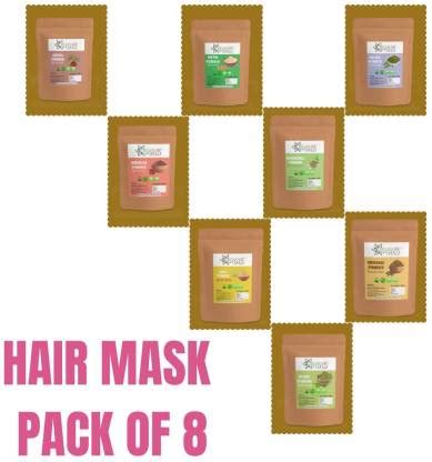ORGASURE Organic Premium Hair mask pack for hair growth, amla, reetha ...