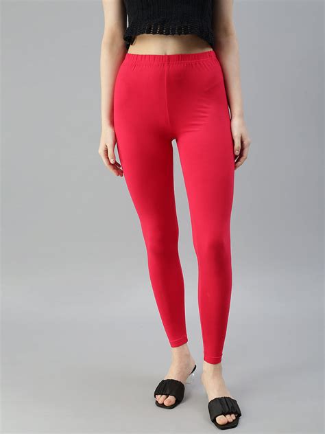 Buy Ankle Leggings Online | Shop Women Ankle Length Leggings | Prisma ...