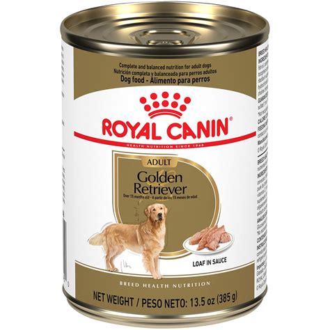 Golden Retriever Adult Loaf in Sauce Canned Dog Food | Royal Canin US