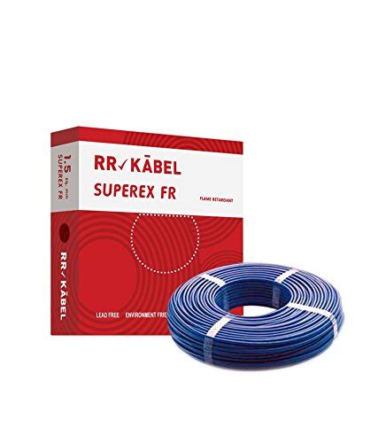 Buy RR Kabel PVC Insulated 1.5mm Single Core Flexible Copper Wires ...