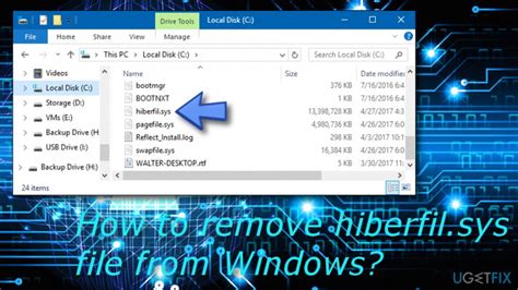 How to remove hiberfil.sys file from Windows?