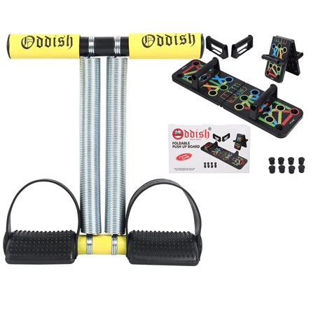 Buy ODDISH; way to fitness Tummy Trimmer Double Spring finger fng Push ...