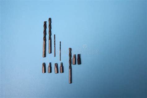 Various Shapes and Sizes of Drill Parts and Bits Stock Image - Image of bits, steel: 149667003