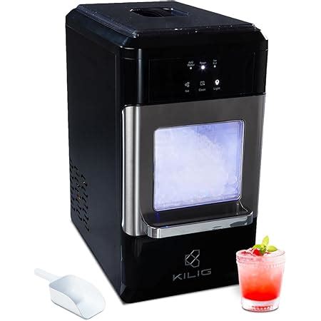 Kilig N01 Countertop Crunchy Chewable Nugget Ice Maker Machine | 20kgs ...