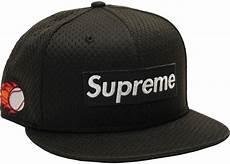 supreme cap supreme new era mesh box logo cap black ss18 supreme cap supreme new era mesh box logo cap black ss18