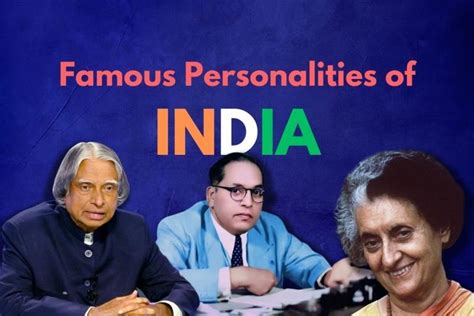Famous Indian Personalities - Most Inspirational Indians [2025]