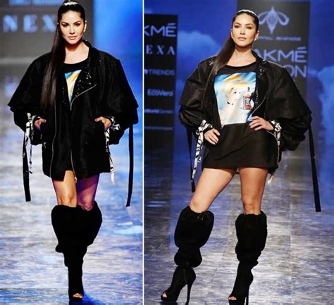 Sunny Leone Takes The Ramp on Fire With Her Sultry Look