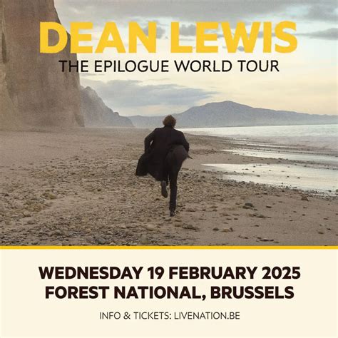 Concert Dean Lewis à Bruxelles 2025 - Billets, Prix, Réservations