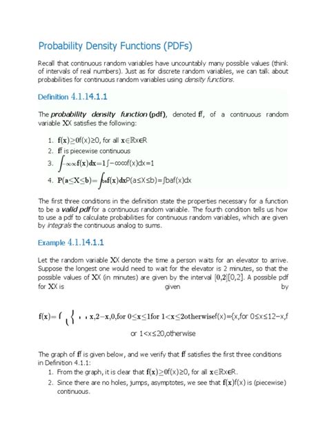 Notes On Probability Density Function PDF 的图像结果